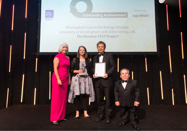 University of Birmingham wins energy storage awards