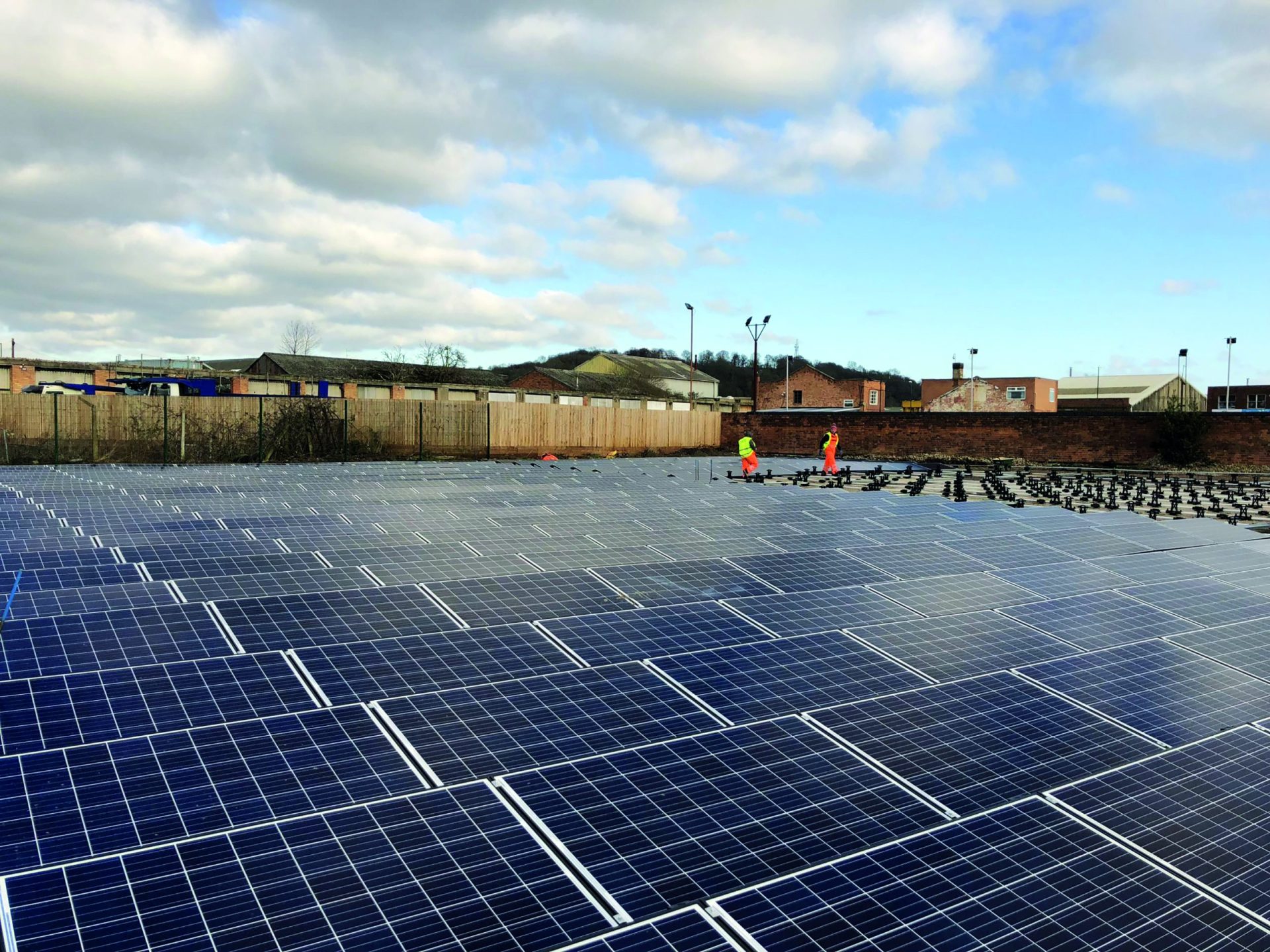 Trent Basin solar panels