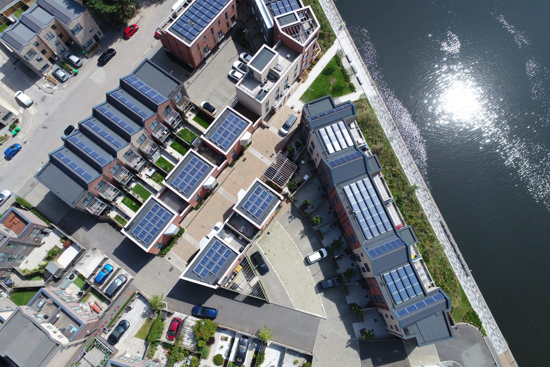 Trent Basin aerial view