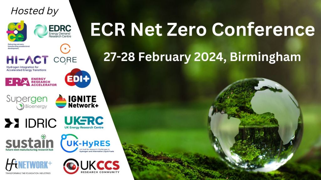 ECR Net Zero Conference 2024 ERA Energy Research Accelerator